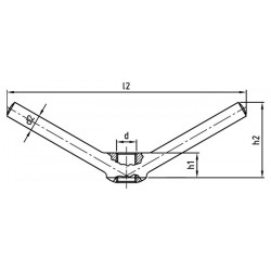 Dadi ad Alette / Levette DIN 80701 Inox