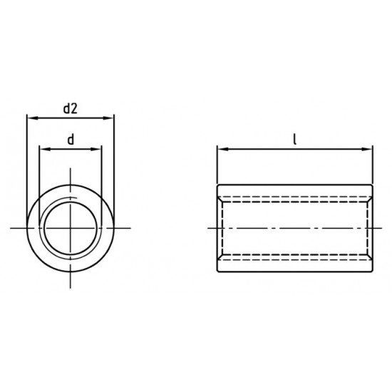 Distanziali / Manicotti Rotondi F/F